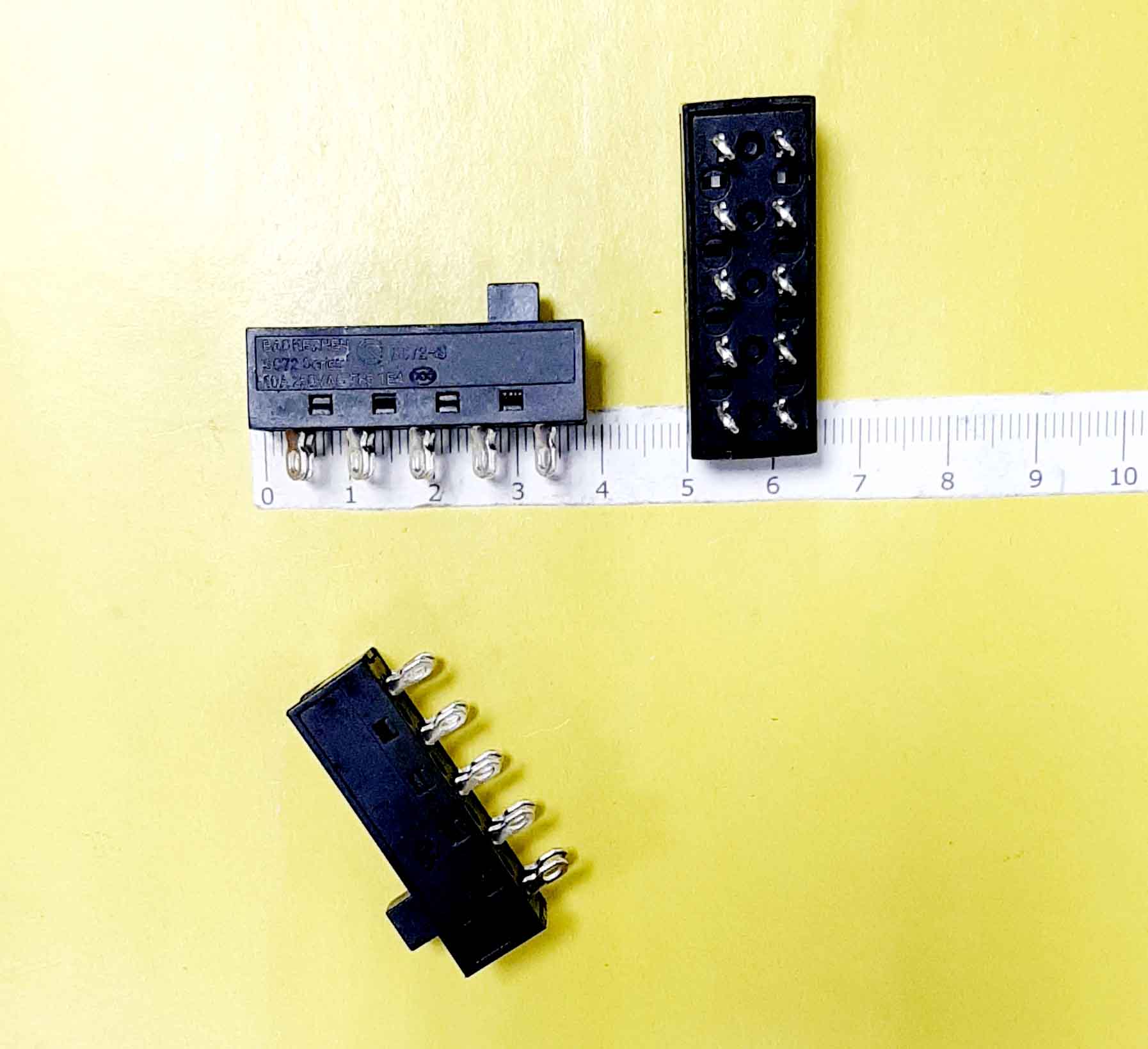 Переключатель №77.1 10pin 4p 250v для фена